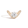 Thumbnail Image 1 of Zales x SHAHLA 3 CT. Certified Lab-Grown Diamond Solitaire Dip Engagement Ring in 14K Gold (F/VS2)