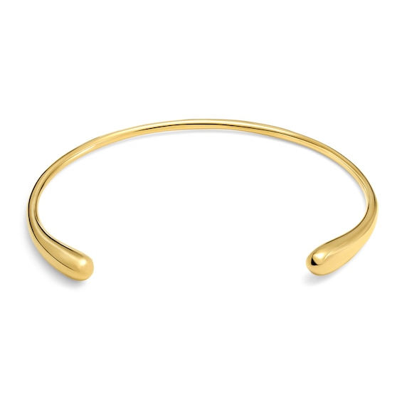 Zales x Soko Double Dash Choker Necklace in Brass with 24K Gold Plate