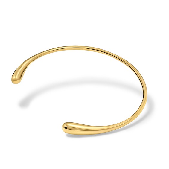 Zales x Soko Double Dash Choker Necklace in Brass with 24K Gold Plate