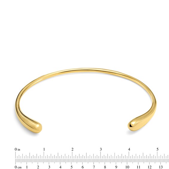 Zales x Soko Double Dash Choker Necklace in Brass with 24K Gold Plate
