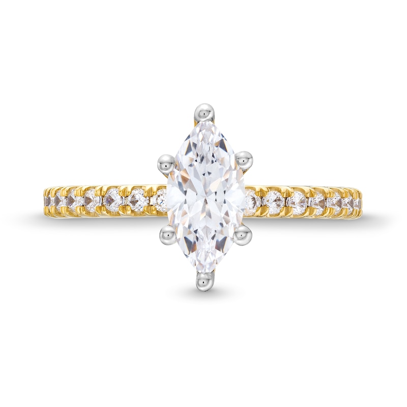 1-3/4 CT. T.W. Certified Marquise-Cut Lab-Created Diamond Engagement Ring in 14K Gold (F/VS2)