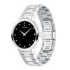 Thumbnail Image 1 of Men's Movado Faceto 1/20 CT. T.W. Diamond Watch with Black Dial (Model: 0607865)