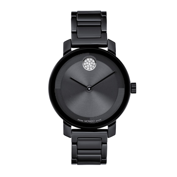 Ladies' Movado BoldÂ® Evolution Ceramic Watch with Crystal Accents (Model