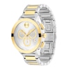 Thumbnail Image 1 of Ladies' Movado Bold® Evolution Two-Tone IP Chronograph Watch with Silver-Tone Dial (Model: 3600968)