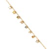 Thumbnail Image 1 of PDPAOLA™ at Zales Multi-Color Cubic Zirconia Dangle Station Bracelet in Sterling Silver with 18K Gold Plate