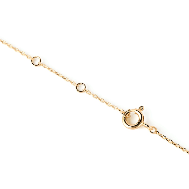 Main Image 4 of PDPAOLA™ at Zales Multi-Color Cubic Zirconia Dangle Station Bracelet in Sterling Silver with 18K Gold Plate
