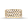 Thumbnail Image 4 of 2 CT. T.W. Diamond Multi-Row Band in 14K Gold