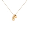 Thumbnail Image 0 of PDPAOLA™ at Zales Double Teardrop Necklace in Sterling Silver with 18K Gold Plate - 19.5"