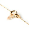 Thumbnail Image 3 of PDPAOLA™ at Zales Oval Pink Cubic Zirconia Dangle Interlocking Circles Necklace in Sterling Silver with 18K Gold Plate