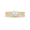 Thumbnail Image 4 of 1 CT. T.W. Diamond Channel Bridal Set in 14K Gold
