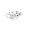 Thumbnail Image 1 of Zales x SHAHLA Certified Lab-Grown Center Diamond 2-1/3 CT. T.W. Arch Three Stone Engagement Ring in 14K White Gold