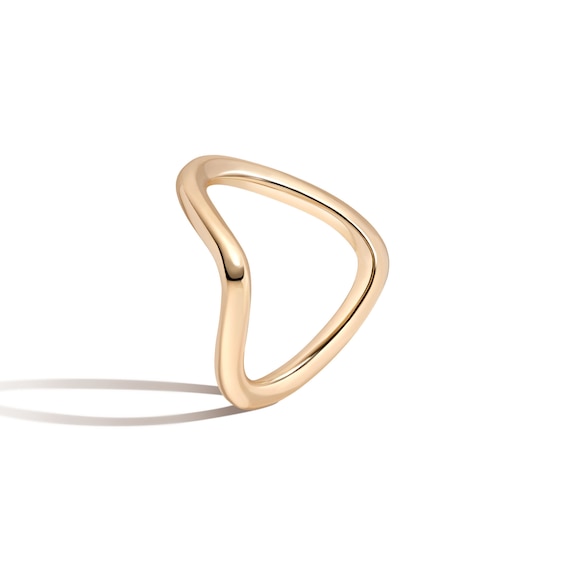 Zales x Shahla Zaha Dip Band in 14K Gold