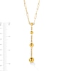 Thumbnail Image 3 of Zales x SOKO Obiti Dangle Necklace in Brass with 24K Gold Plate - 18.5"