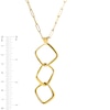 Thumbnail Image 2 of Zales x SOKO Laini Dangle Necklace in Brass with 24K Gold Plate - 18.5"