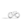 Thumbnail Image 1 of Zales x SHAHLA 2 CT. Certified Marquise Lab-Grown Diamond Solitaire Infinity Ring in 14K White Gold