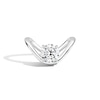 Thumbnail Image 1 of Zales x SHAHLA 2 CT. Certified Lab-Grown Diamond Solitaire Dip Engagement Ring in 14K White Gold (F/VS2)