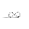 Thumbnail Image 1 of Zales x SHAHLA Zaha Infinity Band in Platinum