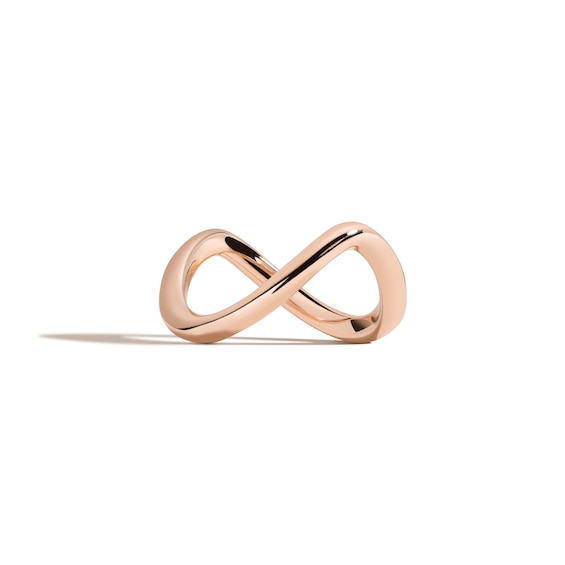 Zales x Shahla Zaha Infinity Band in 14K Rose Gold