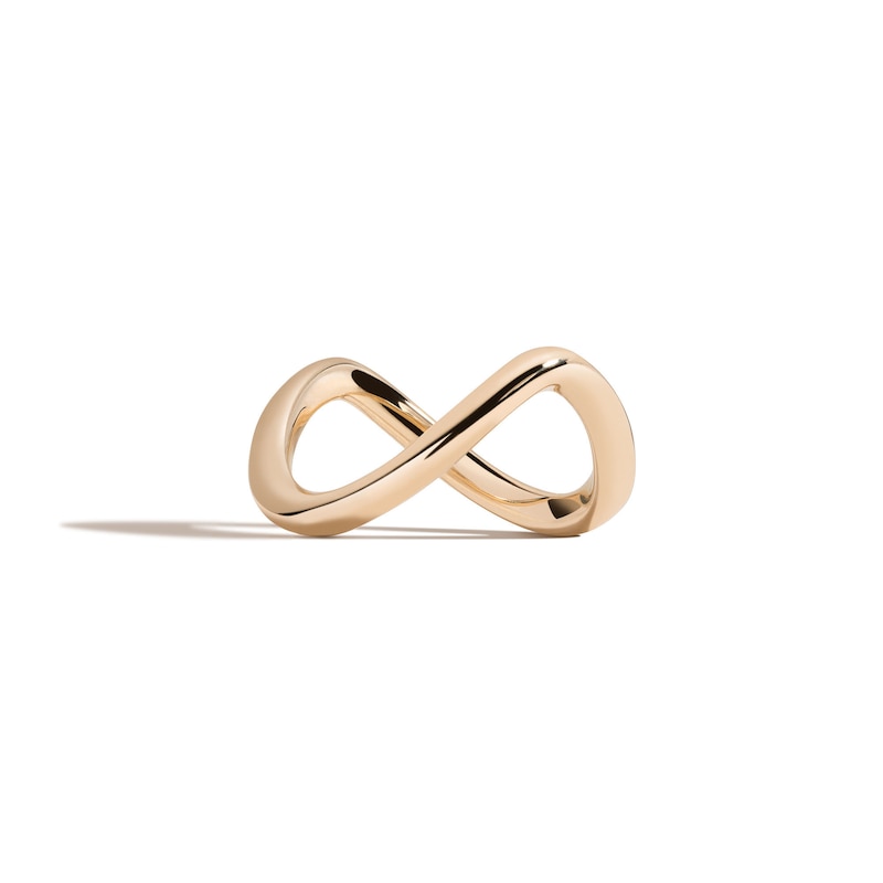 Main Image 1 of Zales x SHAHLA Zaha Infinity Band in 14K Gold