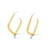 Thumbnail Image 1 of Zales x SOKO Laini Maxi Hoop Earrings in Brass with 24K Gold Plate