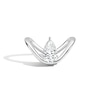 Thumbnail Image 1 of Zales x SHAHLA 1-1/2 CT. Certified Pear-Shaped Lab-Grown Diamond Solitaire Dip Engagement Ring in Platinum (F/VS2)