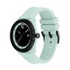 Thumbnail Image 2 of Men's Movado Bold TR90 Blue and Black IP Watch with Mint Blue Silicone Strap and Black Dial (Model: 3601208)