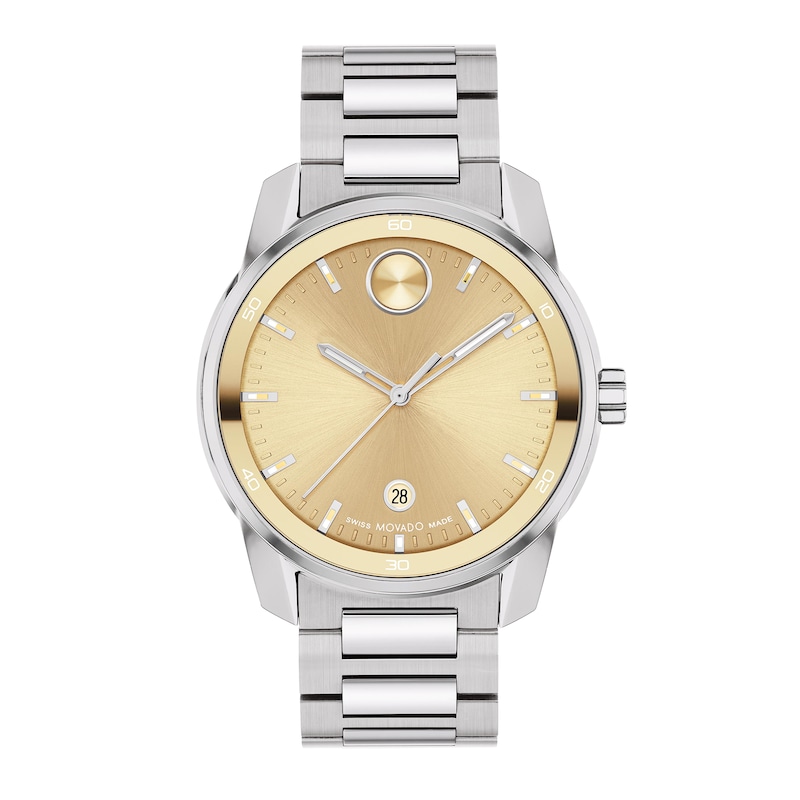 Main Image 1 of Men's Movado Verso Watch with Gold-Tone Dial (Model: 3601203)