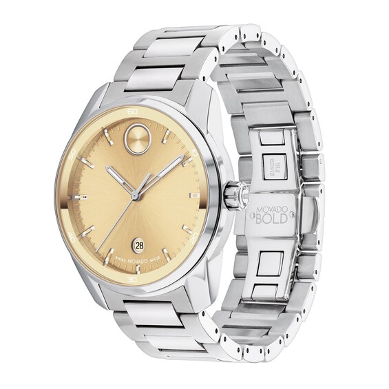 Men's Movado Verso Watch with Gold-Tone Dial (Model: 3601203)