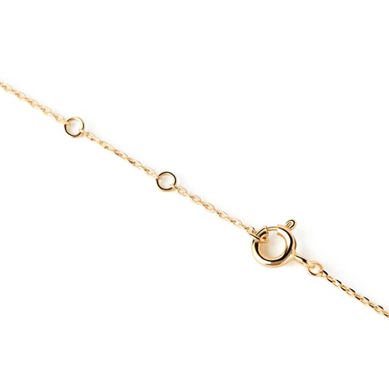 PDPAOLAâ¢ at Zales Oval Green Cubic Zirconia Dangle Interlocking Circles Bracelet in Sterling Silver with 18K Gold Plate