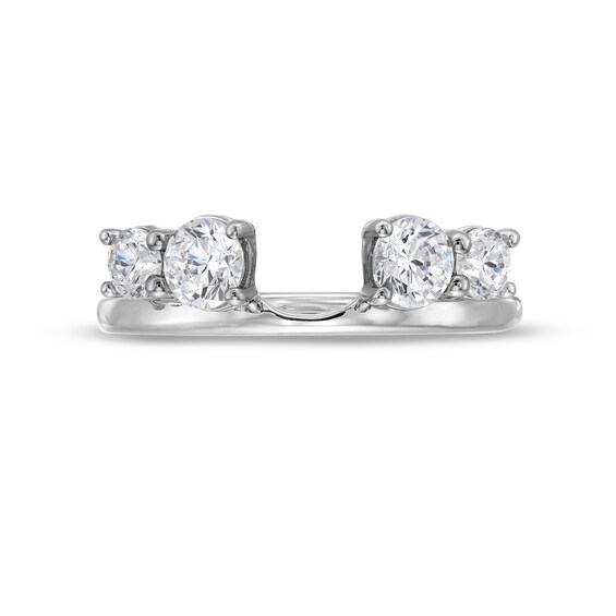 1 CT. T.w. Certified Lab-Grown Diamond Solitaire Enhancer in 14K White Gold (F/Vs2)