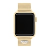 Thumbnail Image 1 of Ladies' Coach Apple Straps Gold-Tone Mesh Interchangeable Replacement Band Smart Watch Attachment (Model: 14700255)