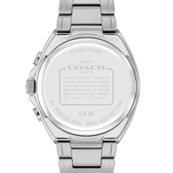 Men's Coach Jackson Chronograph Watch with Blue Dial (Model: 14602679)