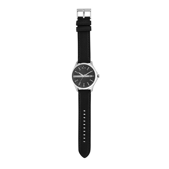 Menâs Armani Exchange Watch with Black Dial (Model: Ax2101)