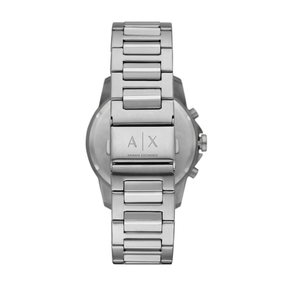 Men’s Armani Exchange Chronograph Watch with Black Dial (Model: Ax1720)
