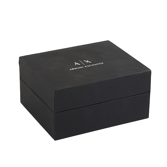 Men’s Armani Exchange Watch with Black Dial (Model: Ax1720)