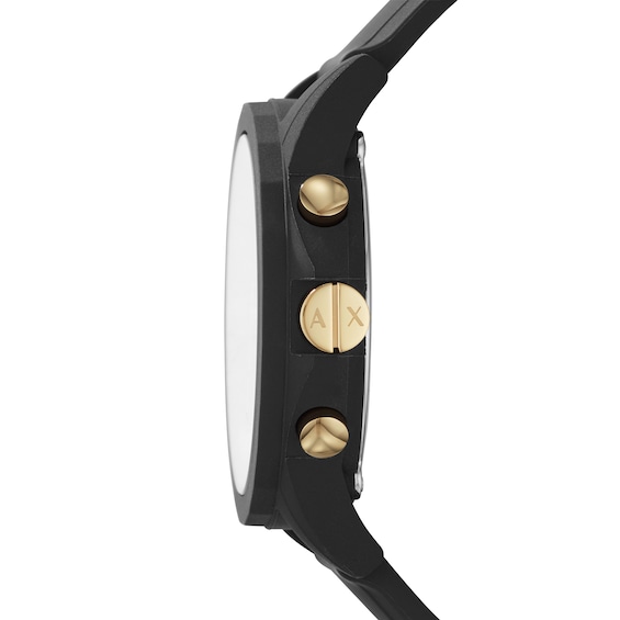 Men’s Armani Exchange Black Watch Gift Set (Model: Ax7105)