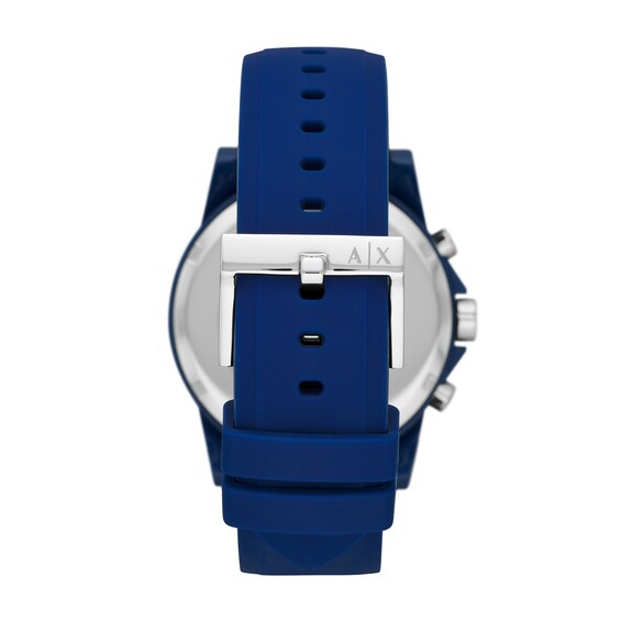 Men’s Armani Exchange Chronograph Watch with Blue Dial (Model: Ax1327)