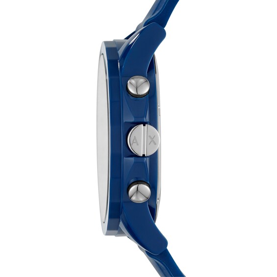Men’s Armani Exchange Chronograph Watch with Blue Dial (Model: Ax1327)