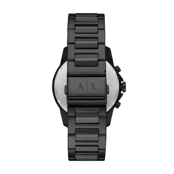 Menâs Armani Exchange Chronograph Watch with Black Dial (Model: Ax1722)