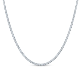 2-3/8 CT. T.W. Diamond Tennis Necklace in 10K White Gold – 18"