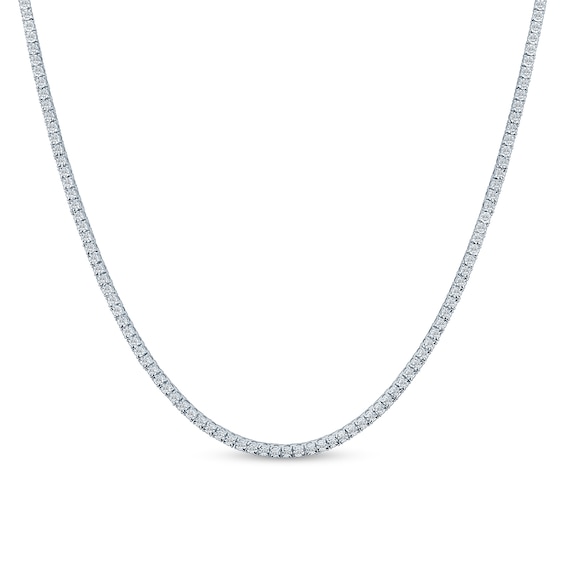 2-3/8 CT. T.w. Diamond Tennis Necklace in 10K White Gold – 18"