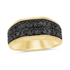 Thumbnail Image 1 of 1-1/2 CT. T.W. Black Diamond Band in 10K Gold