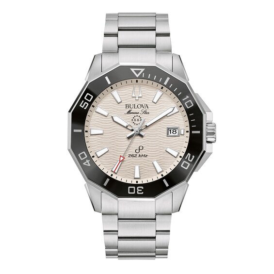 Men's Bulova Precisionist Watch in Stainless Steel (Model 96B426)