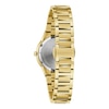 Thumbnail Image 3 of Ladies' Bulova Millennia Modern Black Dial Watch in Gold-Tone Stainless Steel (Model 97L175)