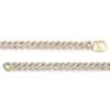 Thumbnail Image 3 of Zales x Alessi Domenico 4-5/8 CT. T.W. Diamond Miami Cuban Chain Bracelet in 18K Gold - 8.5"