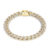 Thumbnail Image 5 of Zales x Alessi Domenico 4-5/8 CT. T.W. Diamond Miami Cuban Chain Bracelet in 18K Gold - 8.5"