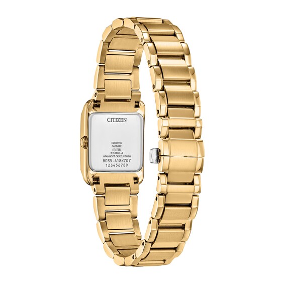 Ladies' Citizen L Bianca Watch in Gold Tone Stainless Steel (Model: Ew5602-57D)