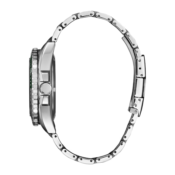 Men's Citizen Sport Automatic Black Dial Watch in Stainless Steel (Model: Nh7531-50E)