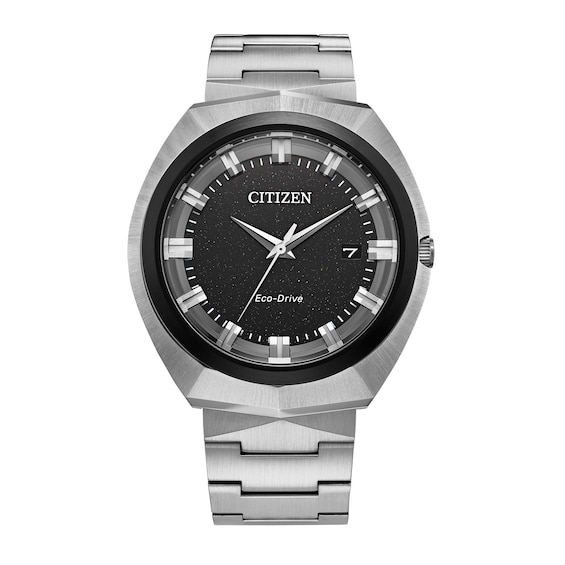 Men's Citizen Eco-Drive 365 Watch in Stainess Steel (Model: Bn1014-55E)