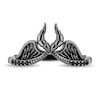 Thumbnail Image 6 of Enchanted Disney Tourmaline and 1/6 CT. T.W. Diamond Tiara and Horn Ring Set in Sterling Silver and 10K Rose Gold